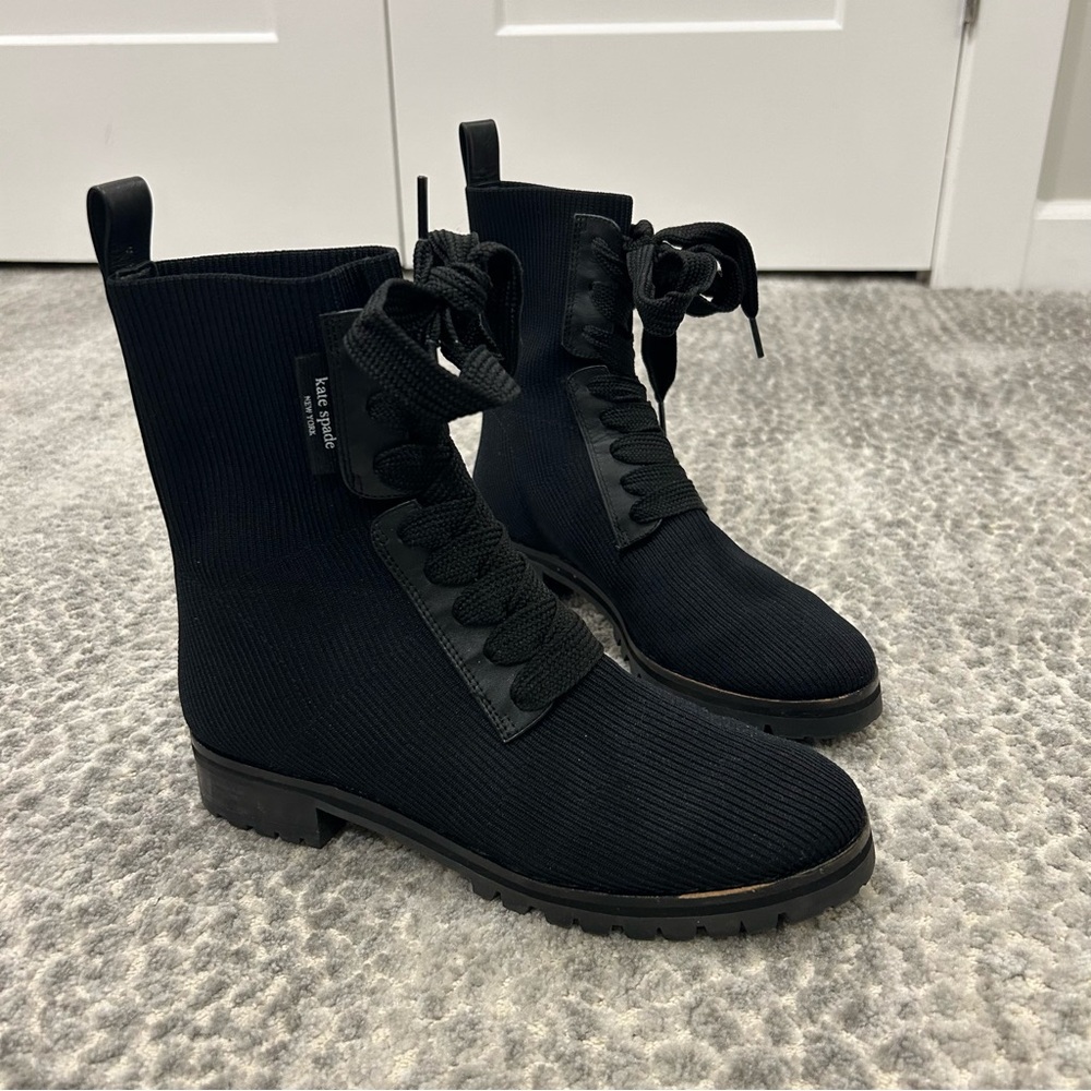 Kate Spade Combat Boots - Picture 4 of 13